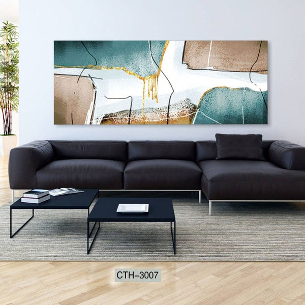 תמונת קנבס פנורמית - אבסטרקט מודרני - PHOTO-GLASS