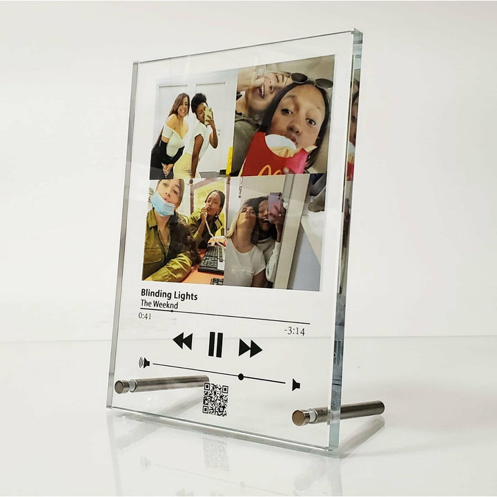 תמונת זכוכית - מיוזיק גלאס - אפל מיוזיק 15X21 - PHOTO-GLASS