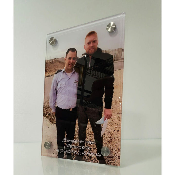 תמונת זכוכית - עומד - PHOTO-GLASS