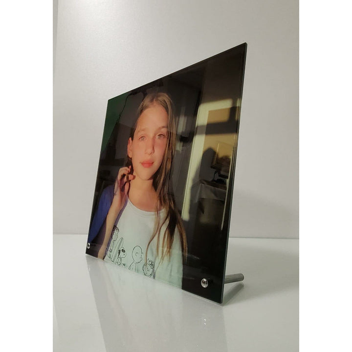 תמונת זכוכית- עומד על דלפק - PHOTO-GLASS